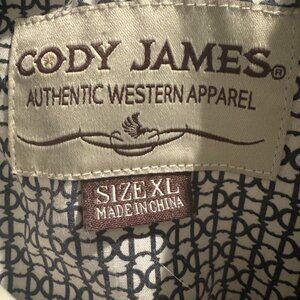 Cody James Men's Long Sleeve Button Western Shirt - XL